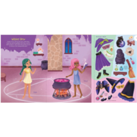 Halloween Sticker Doll Dress-Up Book