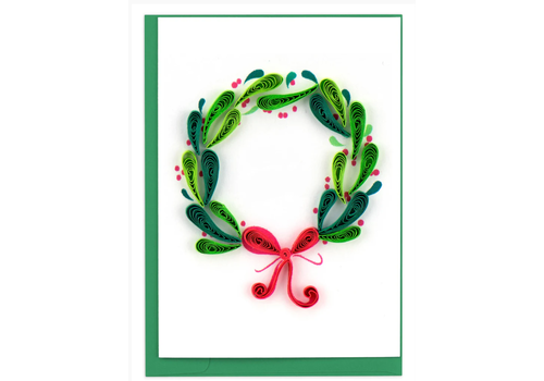  Quilling Cards Wreath Gift Enclosure 