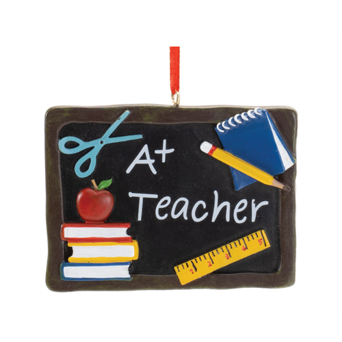  Melrose International, LLC A+ Teacher Ornament 