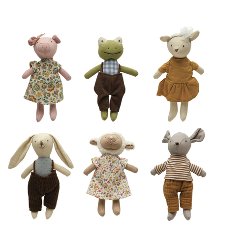  Creative Co-Op Plush Animal 6.5" 
