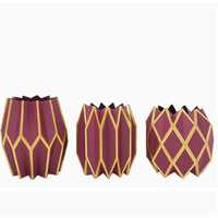 Paper Vase Wraps set of 3