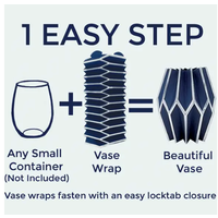 Paper Vase Wraps set of 3