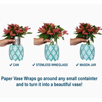 Paper Vase Wraps set of 3