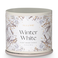 Winter White Vanity Tin Candle