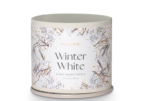  Illume Winter White Vanity Tin Candle 