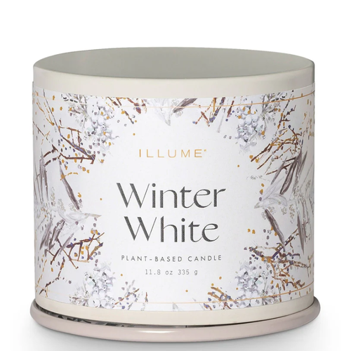  Illume Winter White Vanity Tin Candle 