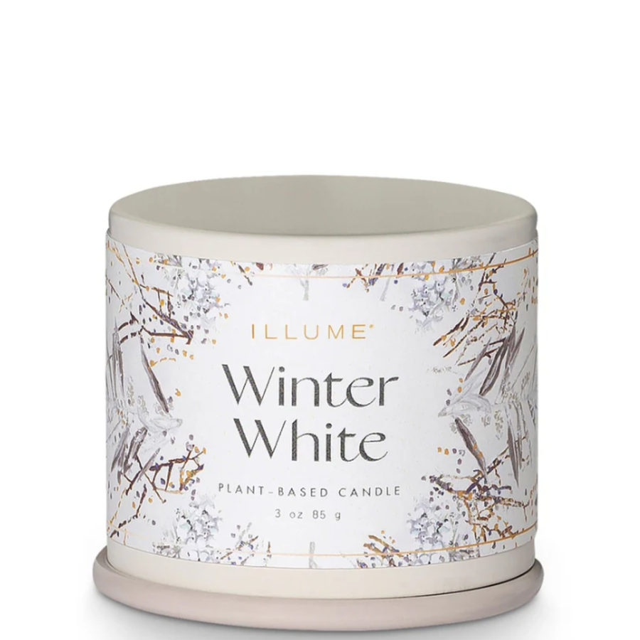 Winter White Demi Vanity Tin