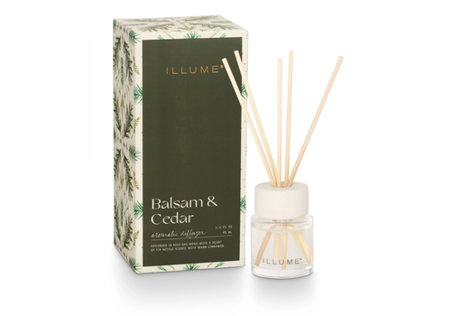  Illume Balsam & Cedar Mini Diffuser 
