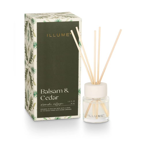  Illume Balsam & Cedar Mini Diffuser 