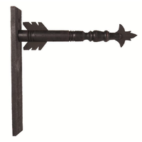 17.5" Black Wood Arrow Holder