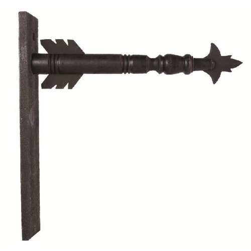  K & K Interiors Inc 17.5" Black Wood Arrow Holder 