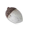 K & K Interiors Inc Wood Grain Acorn with Glitter Top