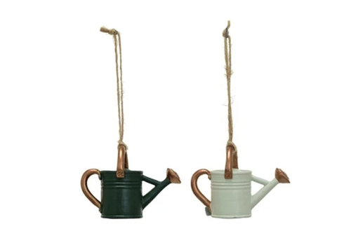  Creative Co-Op Watering Can Ornament 