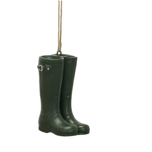  Creative Co-Op Garden Boots Ornament 