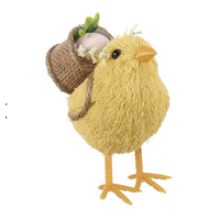 Spring Chick with  Basket
