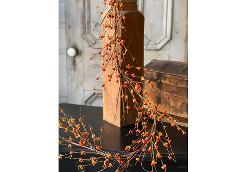  5' Ruskin Bittersweet Garland 