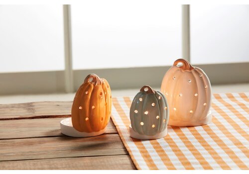  Mud Pie Pumpkin Votive 