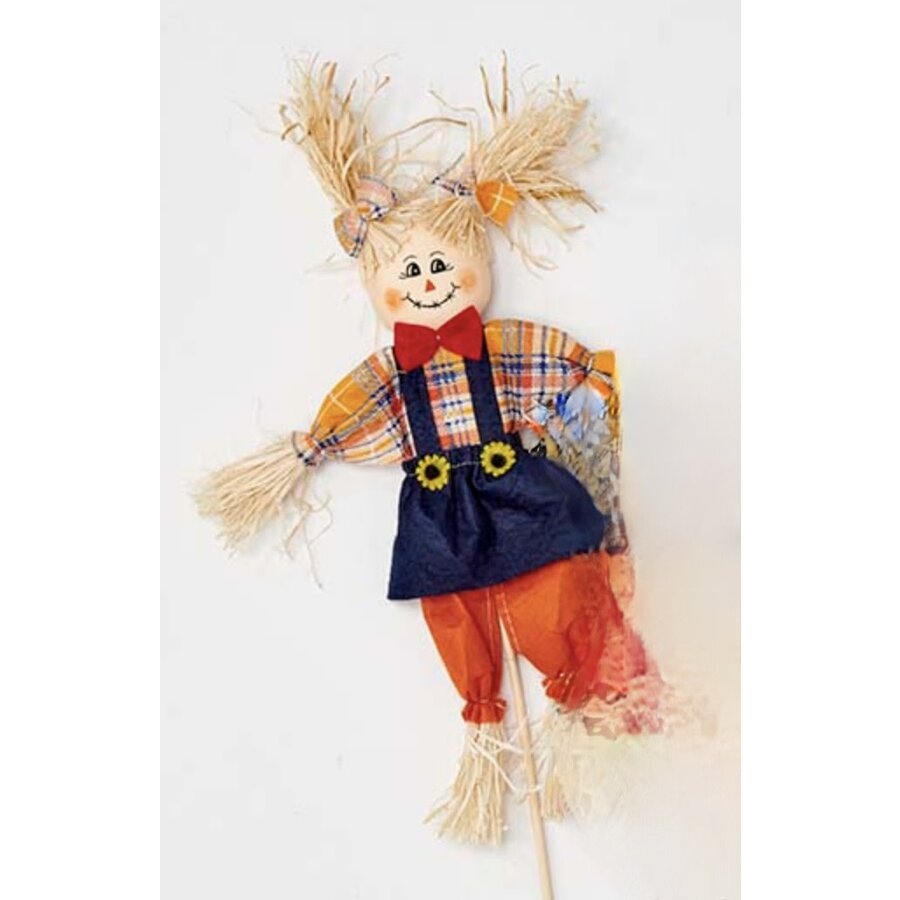 10" Scarecrow on 6" Pick