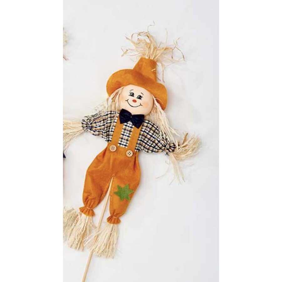 10" Scarecrow on 6" Pick
