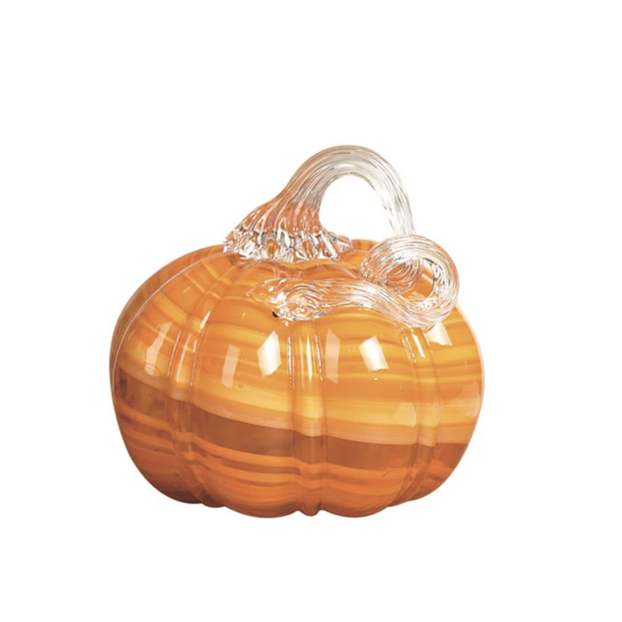 Glass Autumn Pumpkin