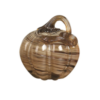 Glass Autumn Pumpkin