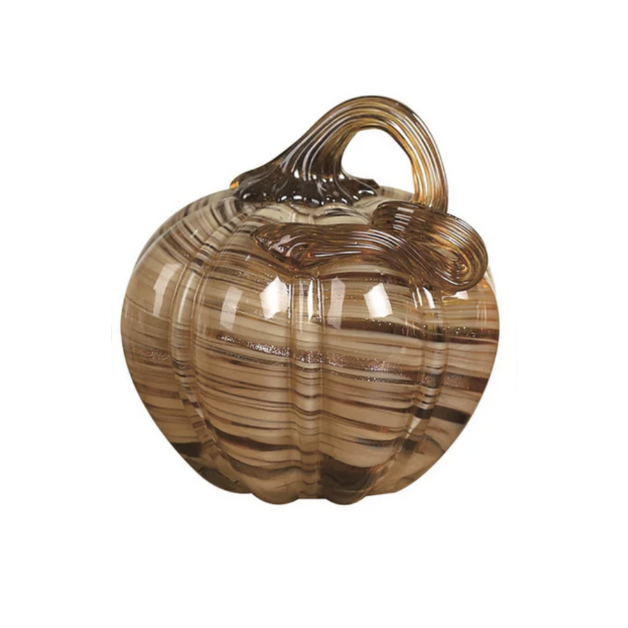 Glass Autumn Pumpkin