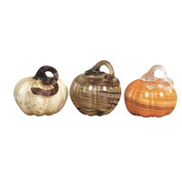 Glass Autumn Pumpkin
