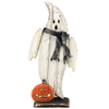 A&B Floral 36" Standing Ghost with Pumpkin A&B Floral 36" Standing Ghost with Pumpkin