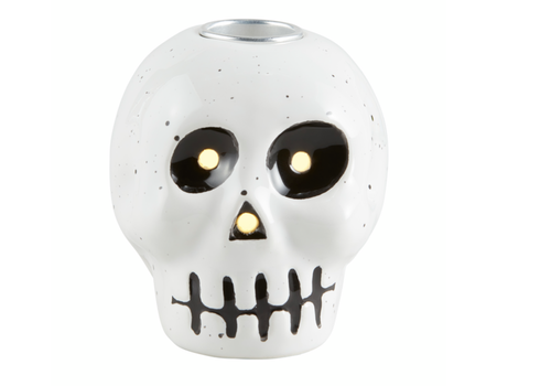  Mud Pie LED Skeleton Taper Holder 