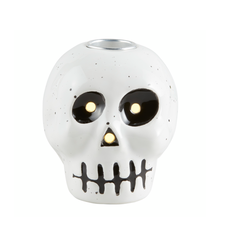 Mud Pie LED Skeleton Taper Holder   Mud Pie LED Skeleton Taper Holder
