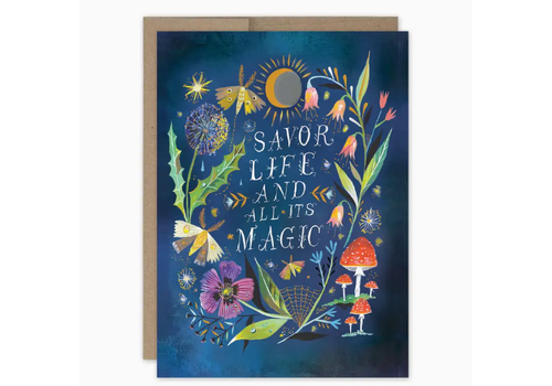  Biely & Shoaf Savor Life Birthday Card 