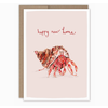 Biely & Shoaf Hermit Crab New Home Card
