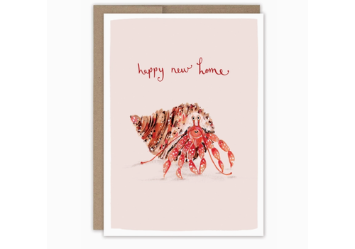  Biely & Shoaf Hermit Crab New Home Card 