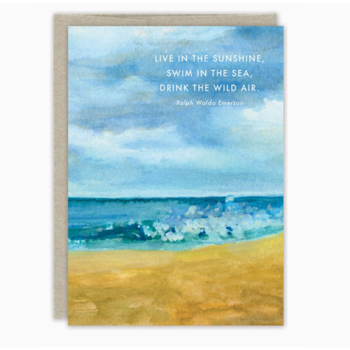  Biely & Shoaf Beach Birthday Card 