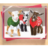 Allport Editions Goats in Sweaters Boxed Cards
