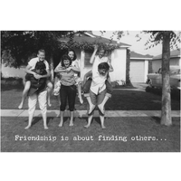 Friendship is About Card