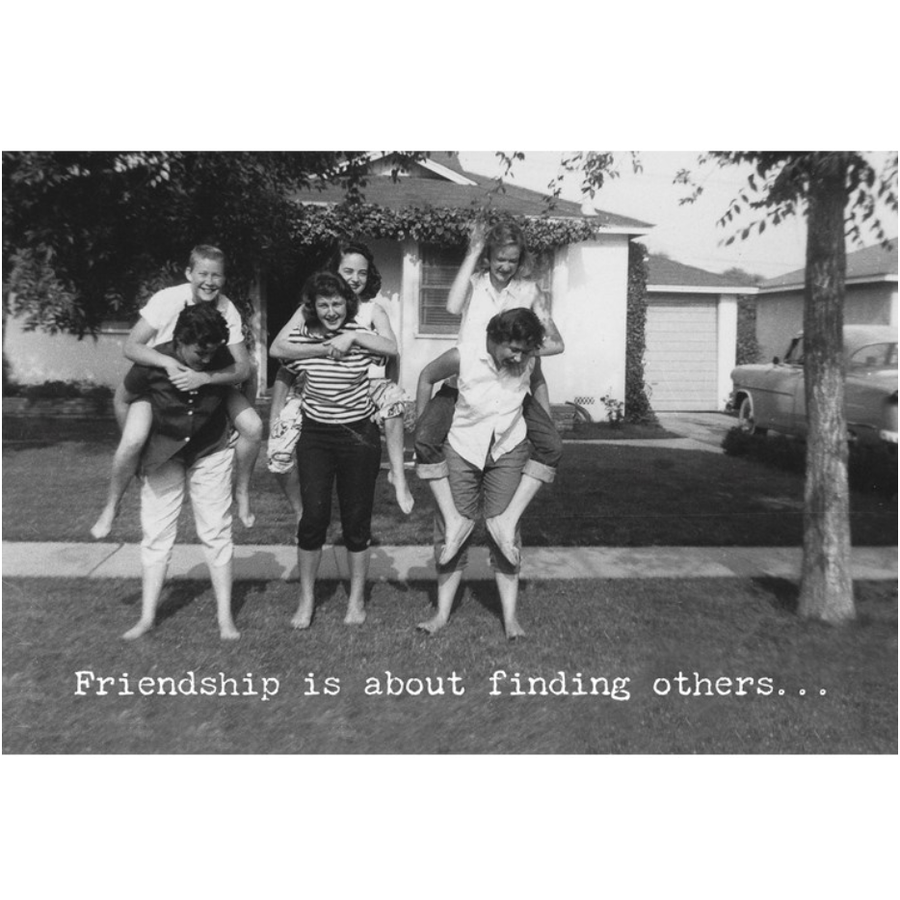 Friendship is About Card