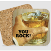 Raven's Rest Studio You Rock! Coaster