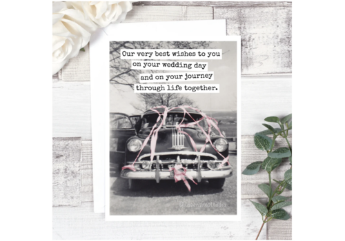  Raven's Rest Studio Our Very Best Wishes Wedding Card 