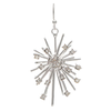 Rain Jewelry Collection Silver Crystal Supernova Star Earrings