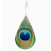 Green Tree Jewelry Peacock Feather Ornament