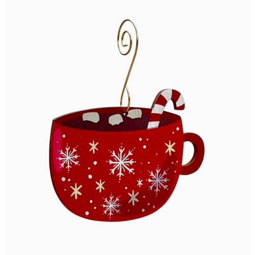 Green Tree Jewelry Hot Cocoa Ornament 