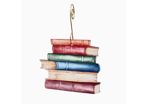  Green Tree Jewelry Books Ornament 