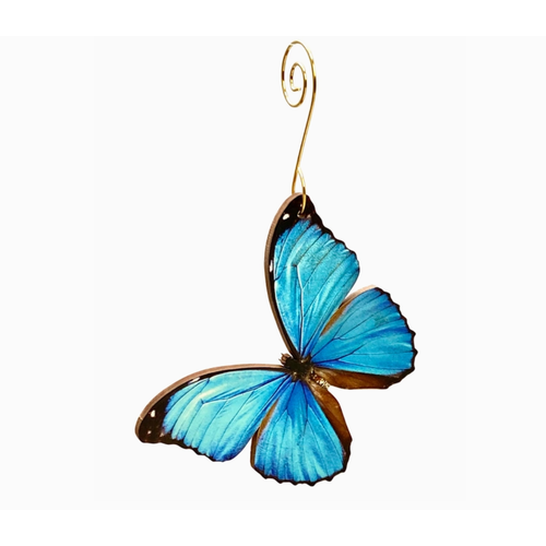  Green Tree Jewelry Blue Butterfly Ornament 