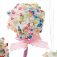 Popcorn Lollipop Ornament