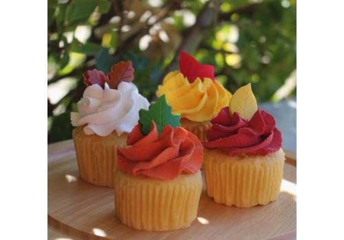  Just Dough It! Mini Fake Fall Cupcake 