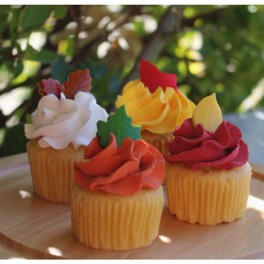 Mini Fake Fall Cupcake