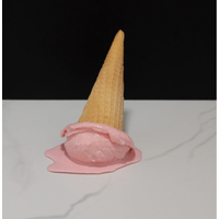 Fake Melting Ice Cream Cone