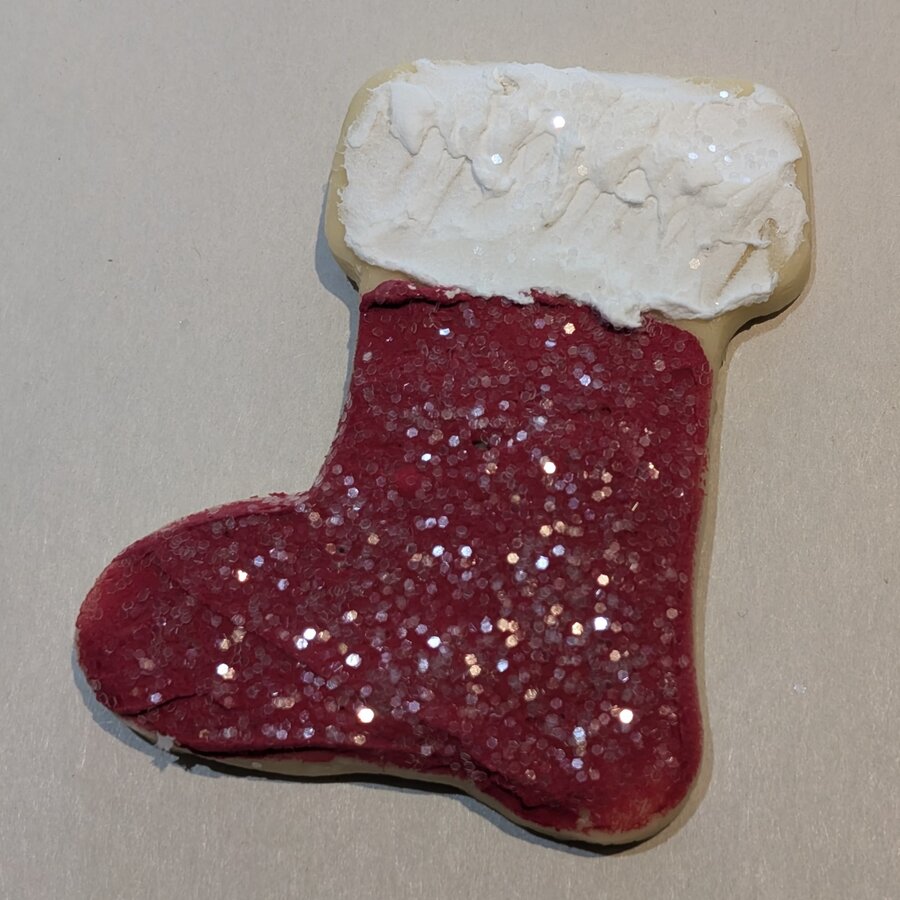 Fake Christmas Cookie