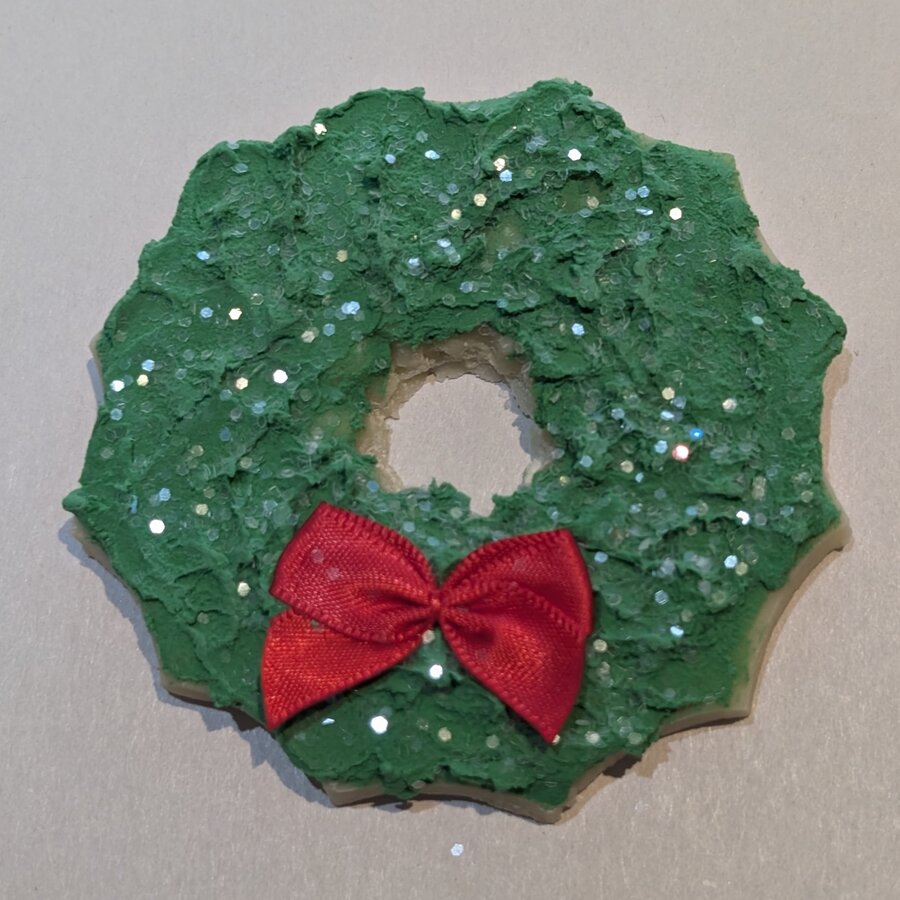 Fake Christmas Cookie